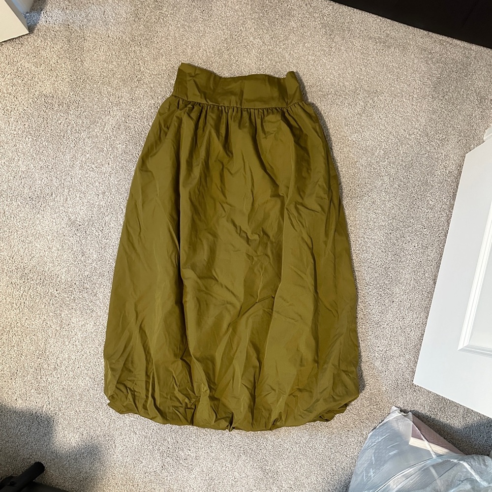Green bubble skirt - Picture 2 of 4